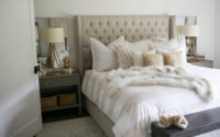 neutral farmhouse bedroom