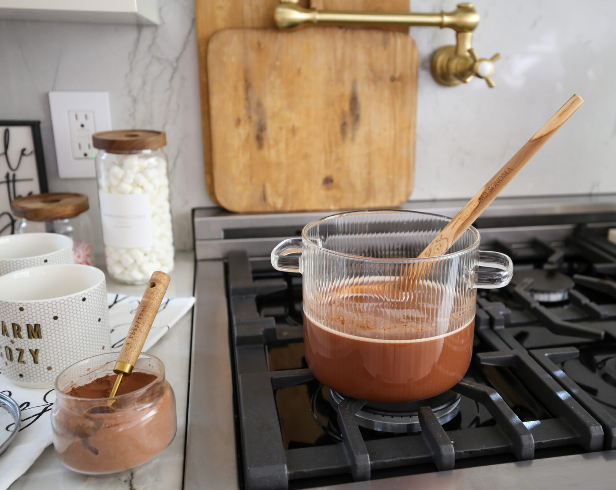 homemade hot cocoa