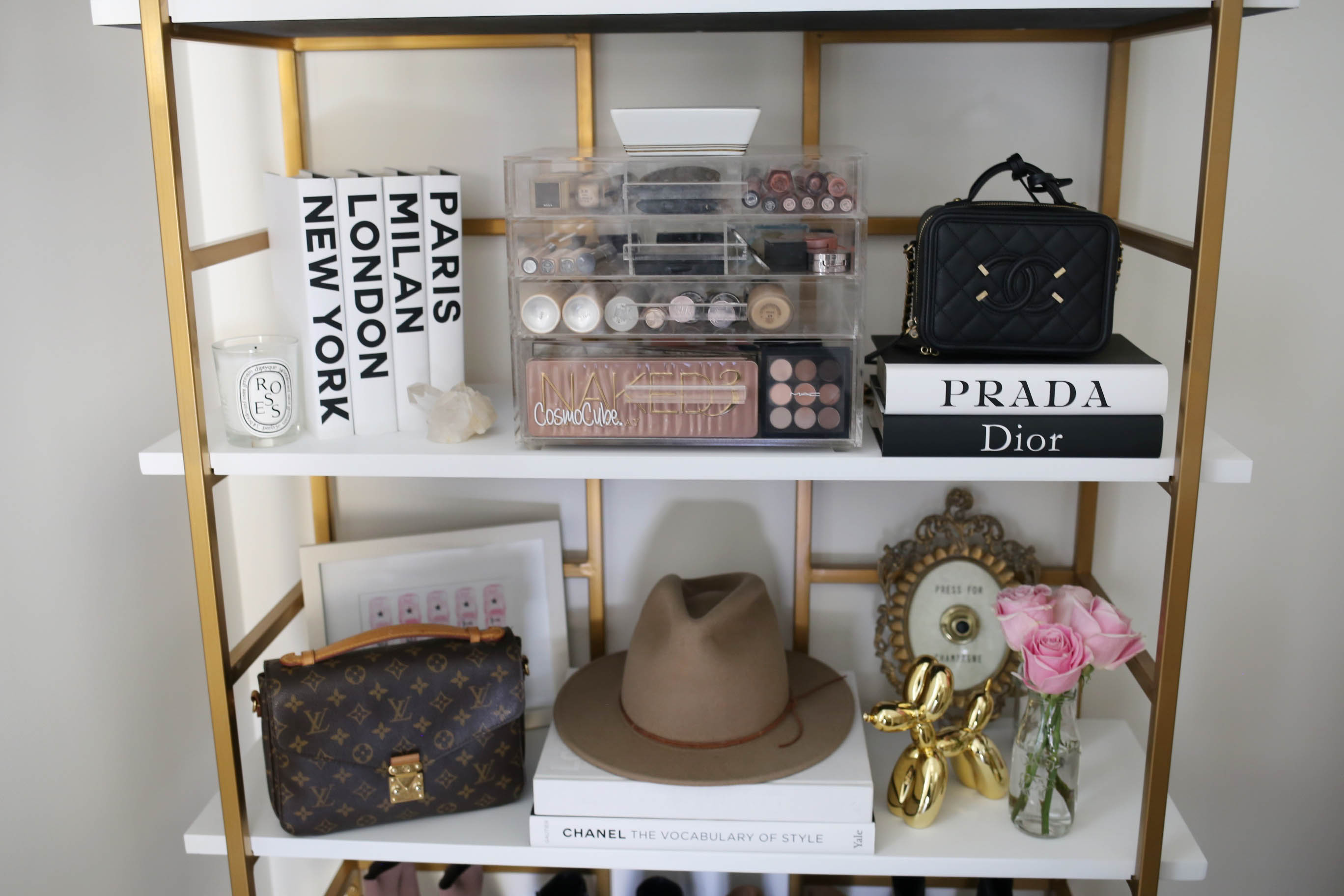 shelf styling
