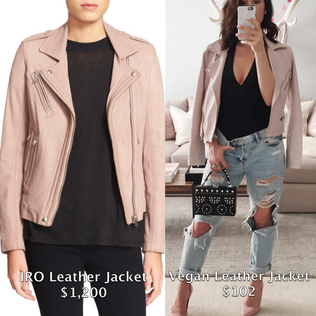 splurge vs steal blush jacket