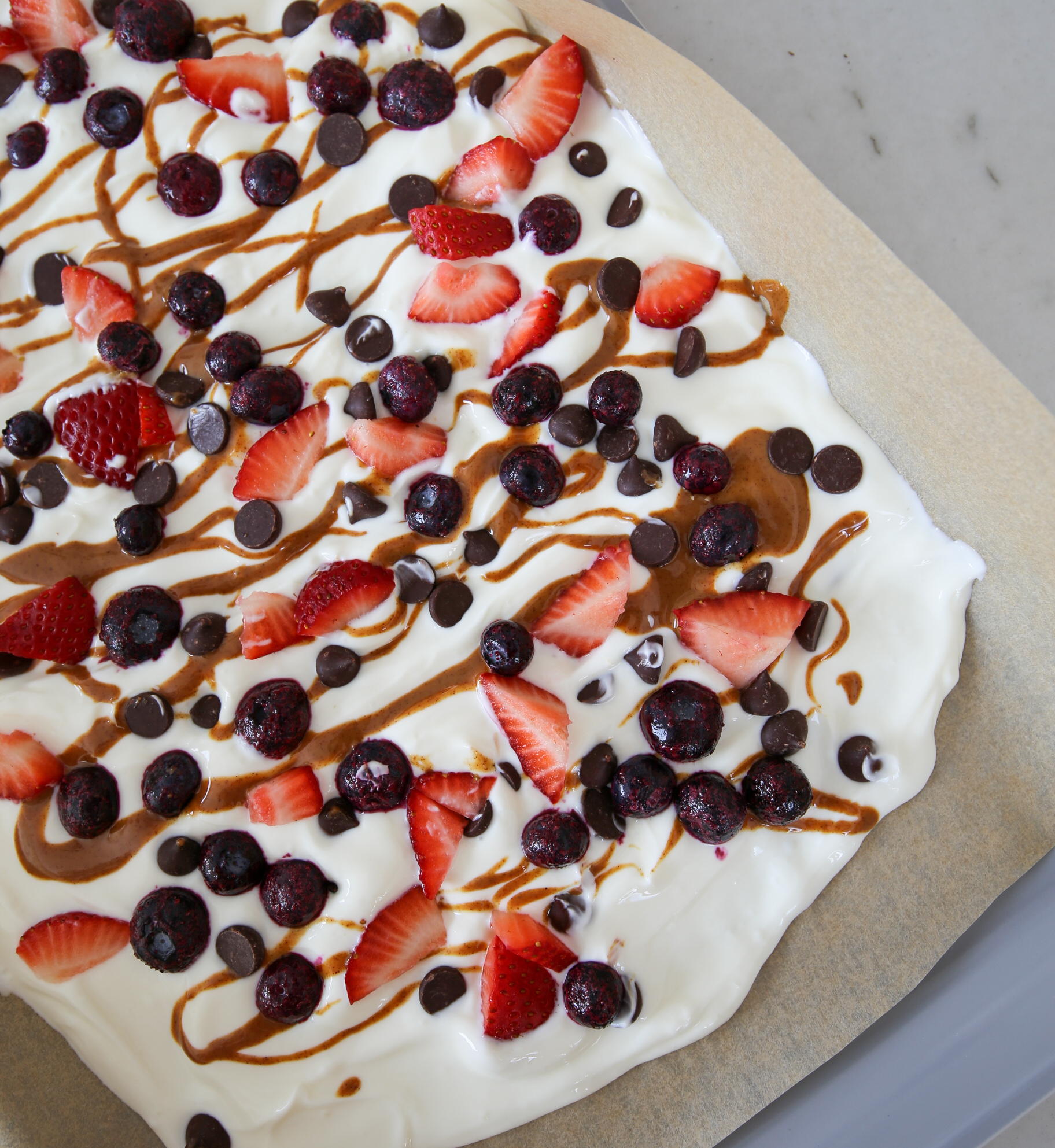 greek yogurt bark