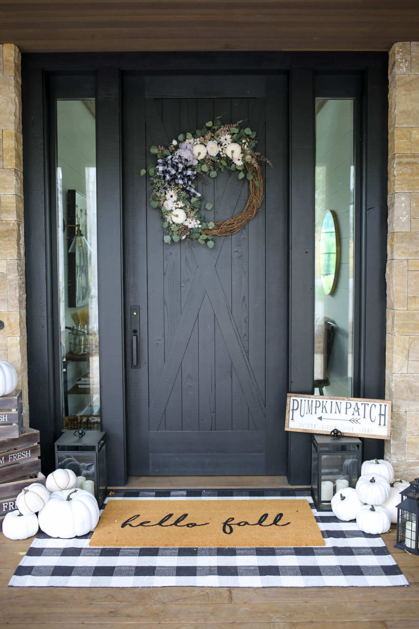 fall front porch