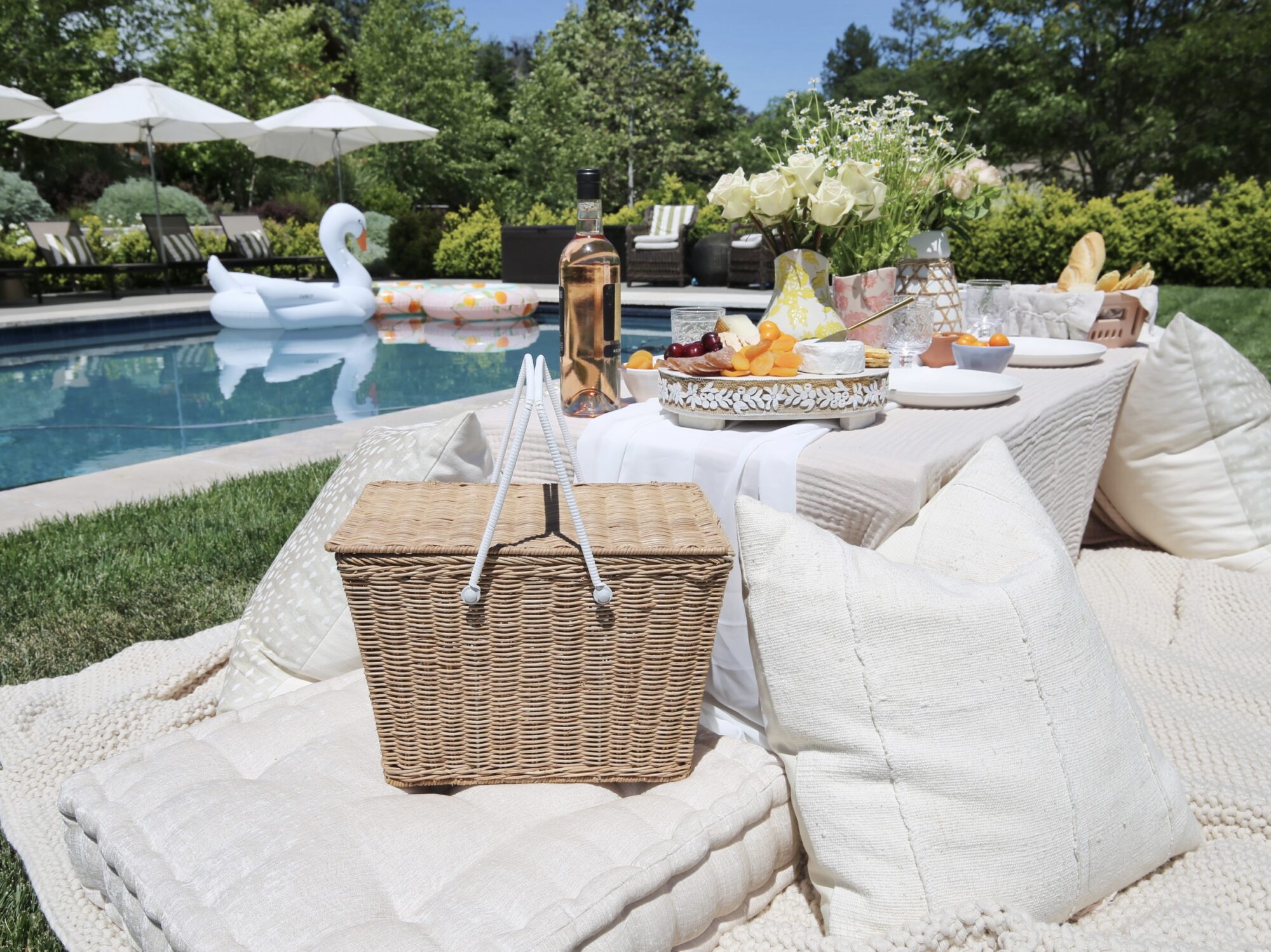 outdoor picnic setup 