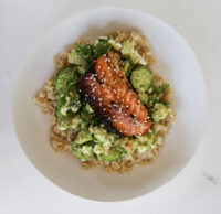 salmon bowl