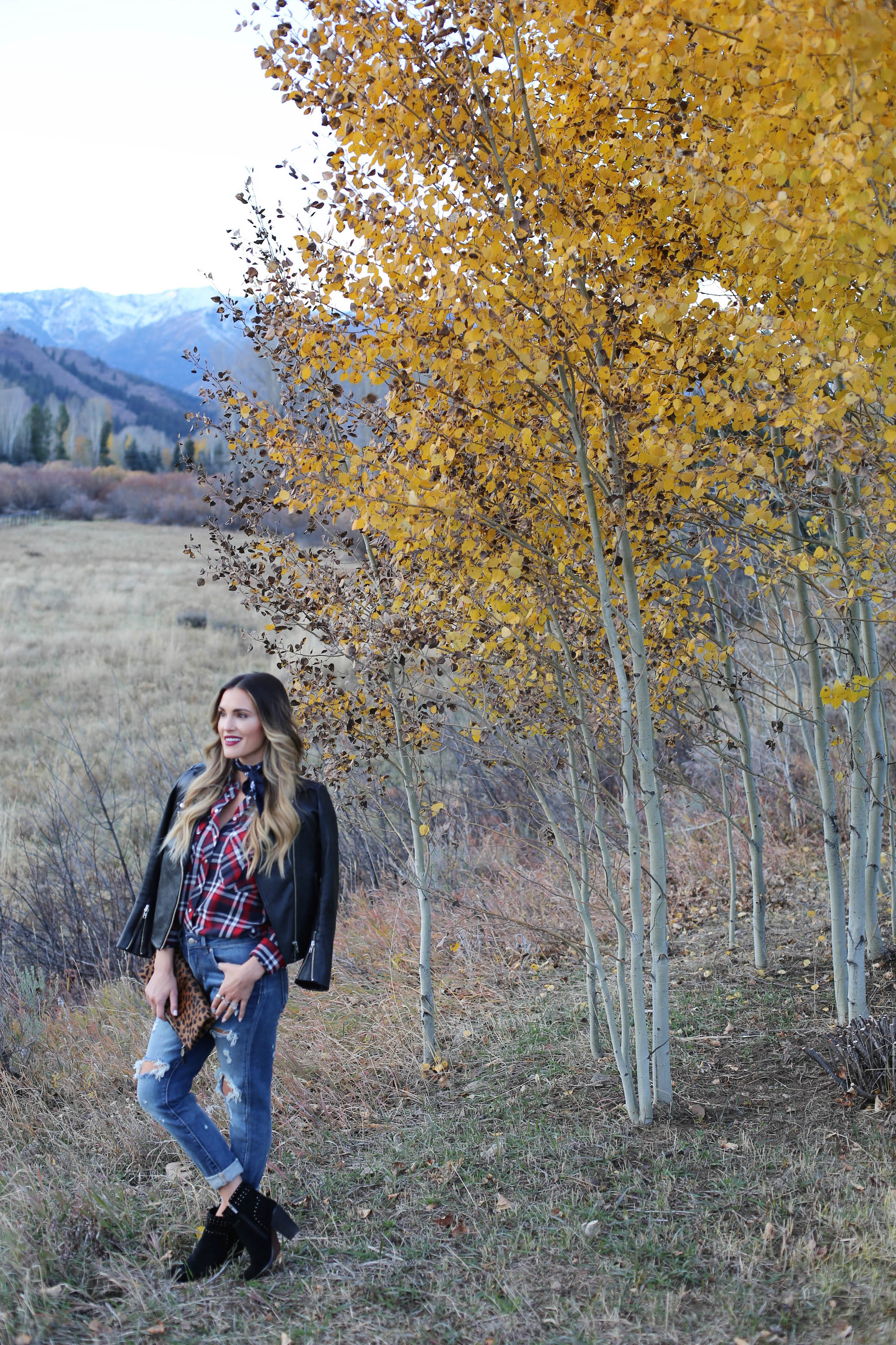 fall plaid idaho styled by kasey 