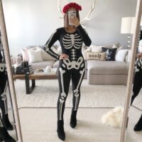 skeleton Halloween costume
