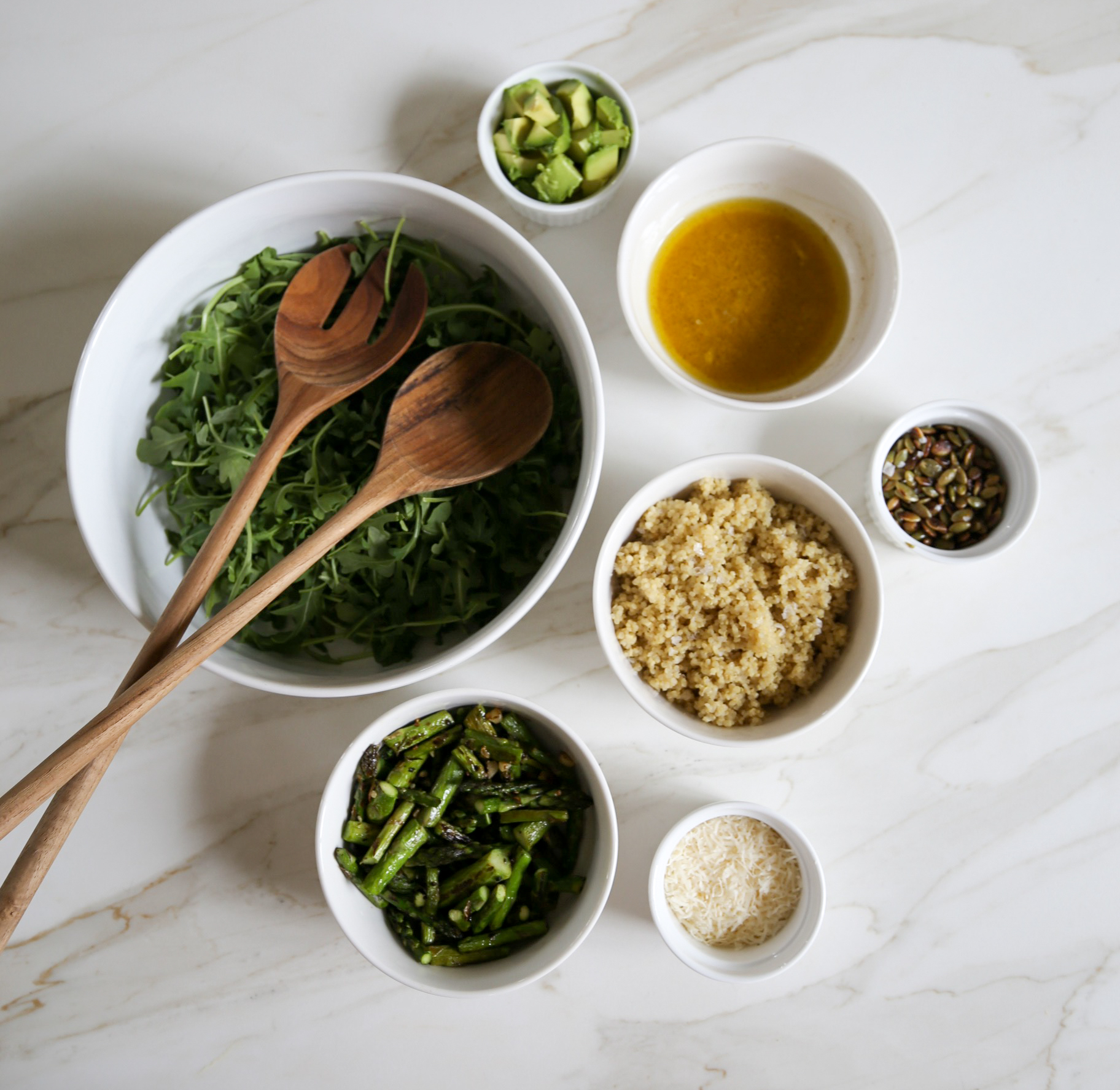 asparagus quinoa salad