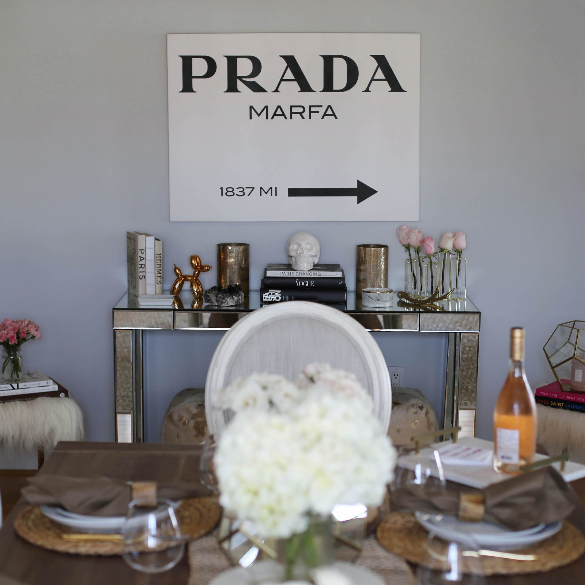 console table styling
