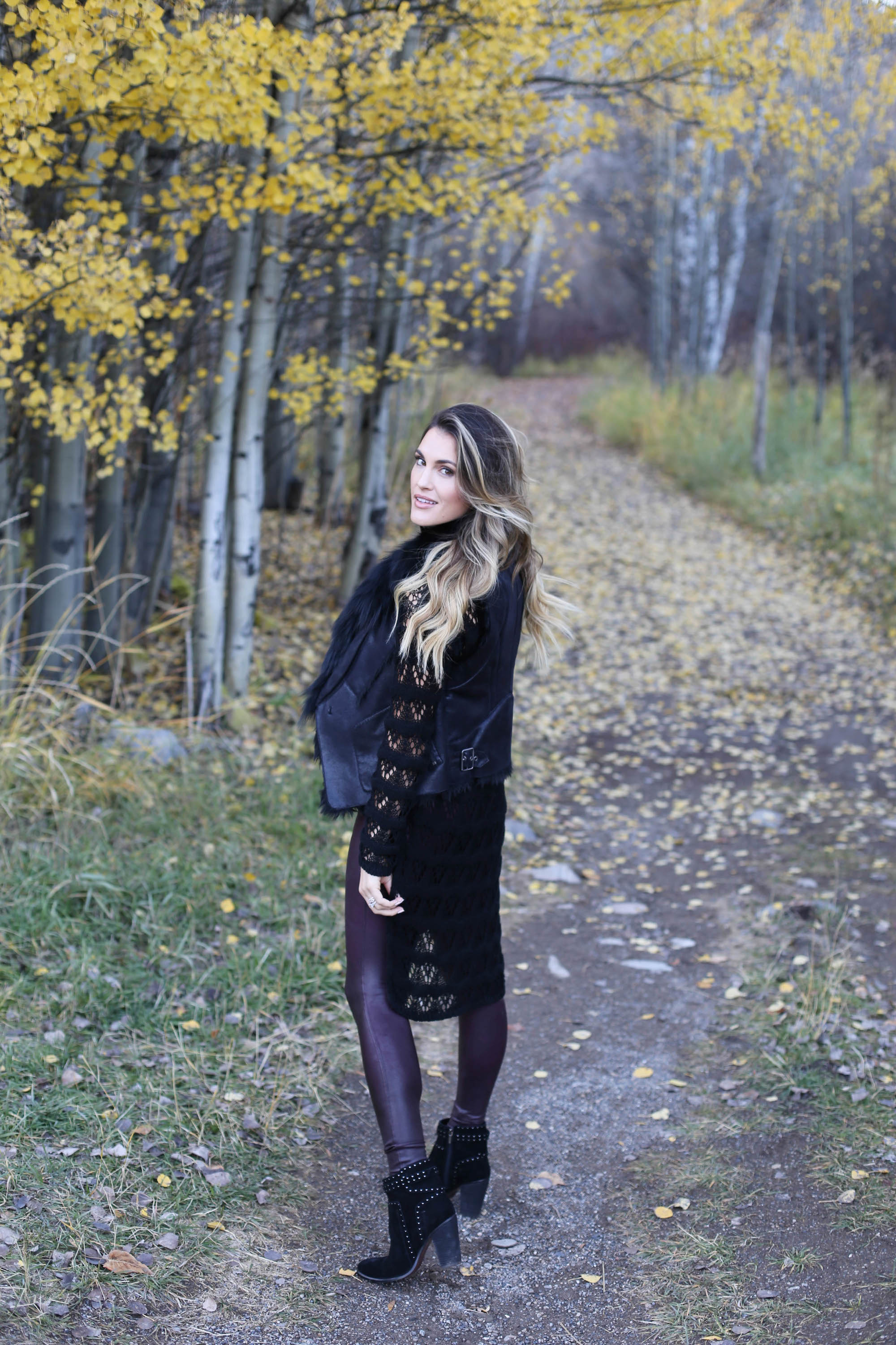 faux leather fur real