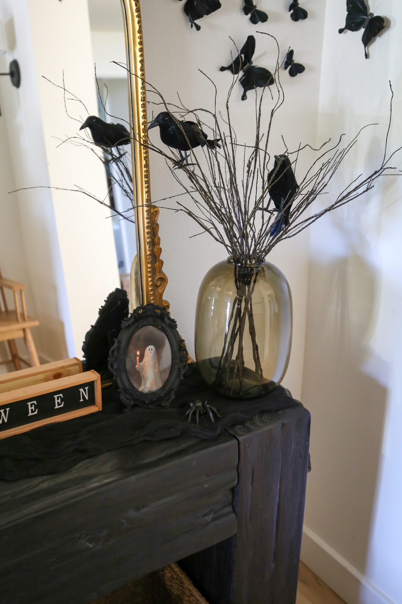 vintage style halloween entry