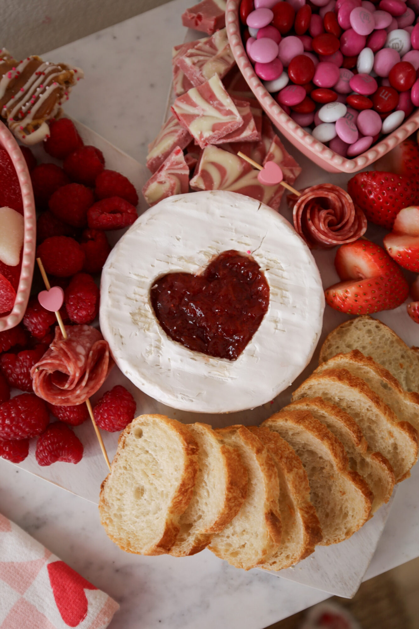 Valentine's Day Charcuterie Board
