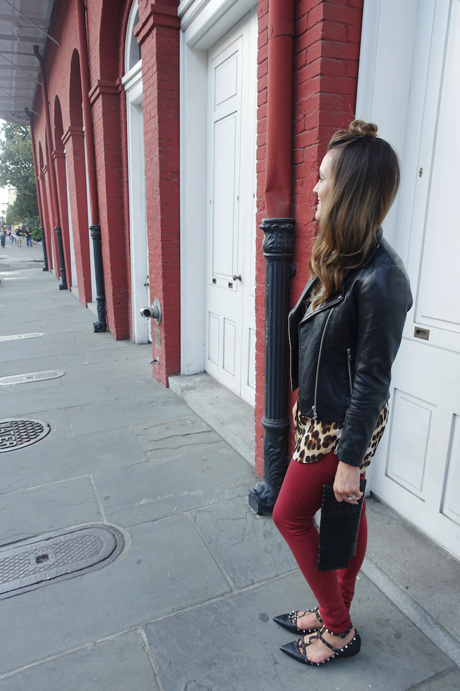 colored denim_leopard print