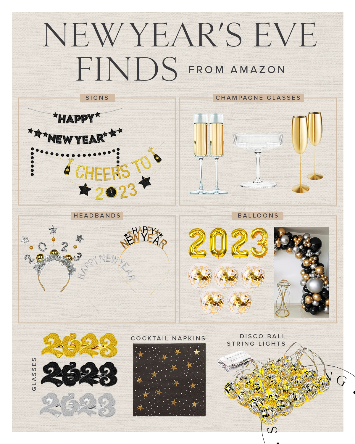 New Year’s Eve Amazon Finds