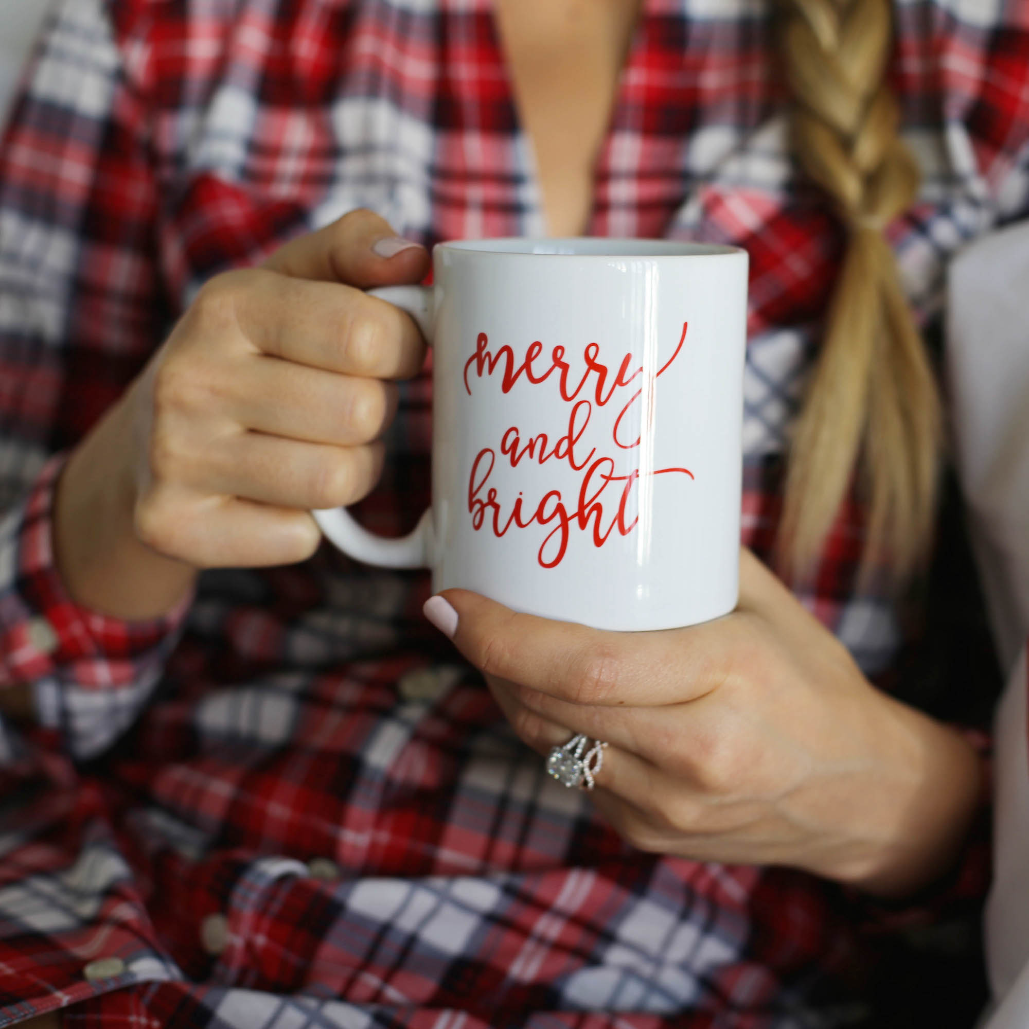 holiday pjs bedroom styled by kasey 