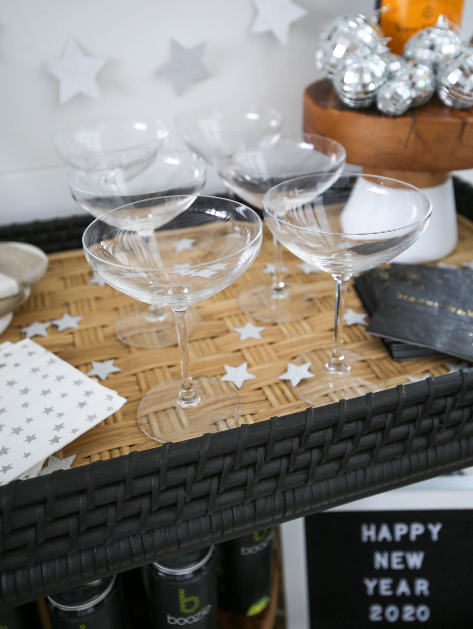 nye bar cart