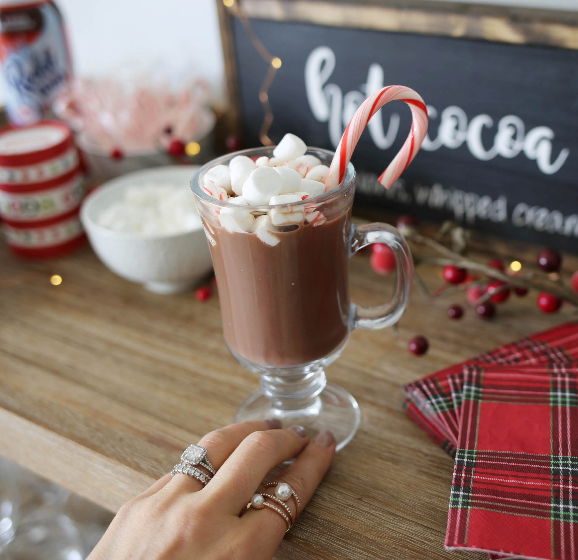 hot cocoa bar