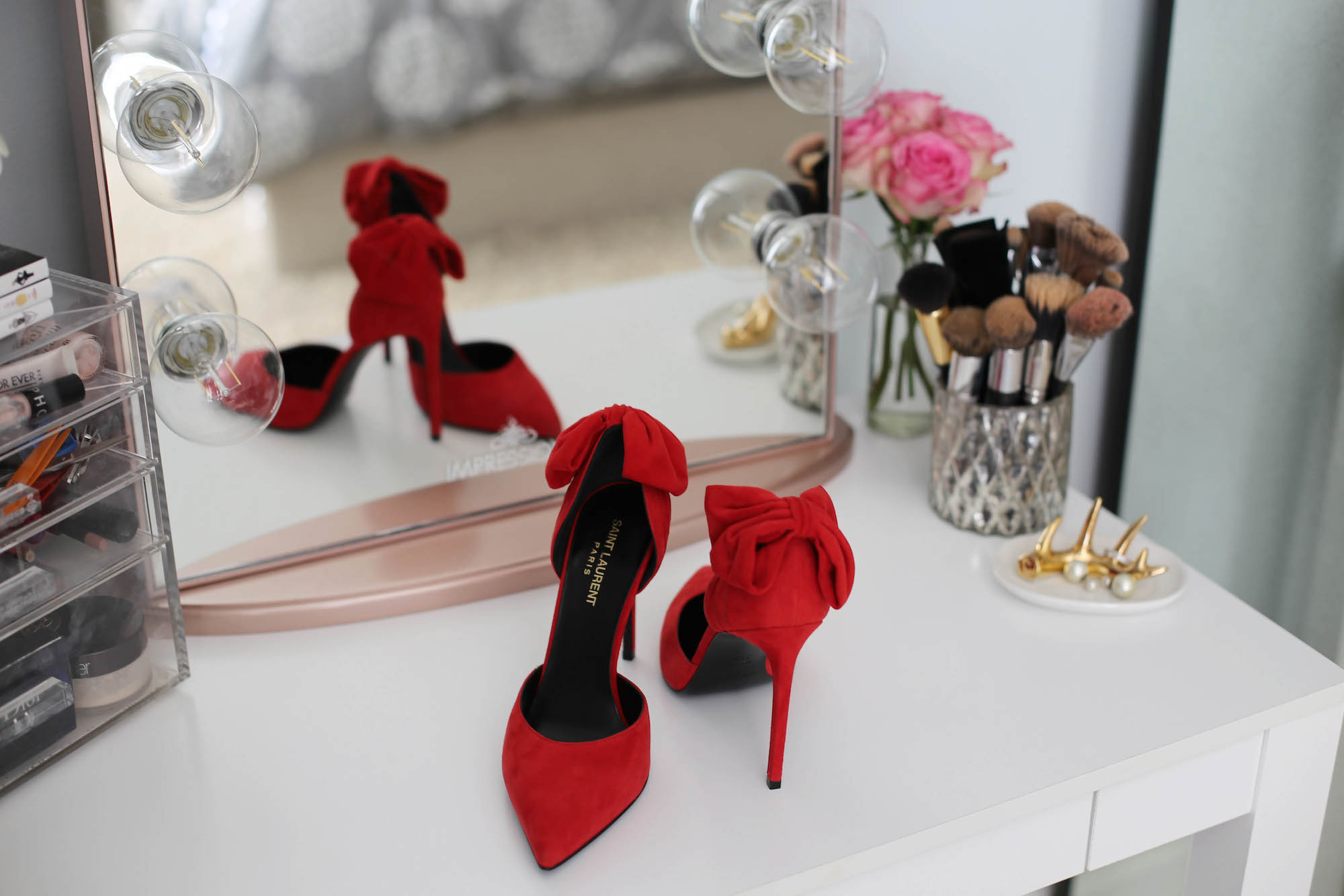 home vanity styled by kasey