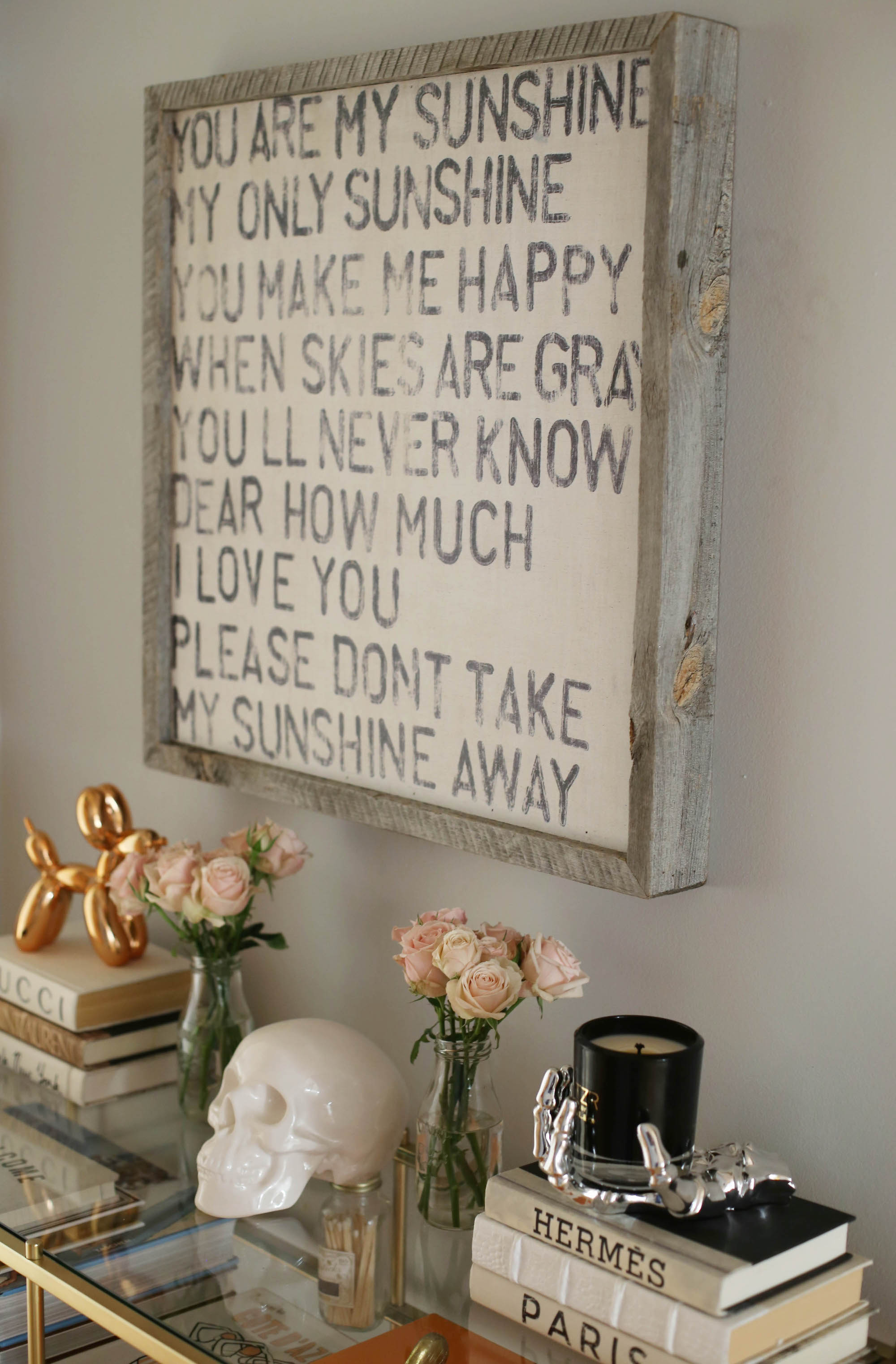entry way styled by kasey
