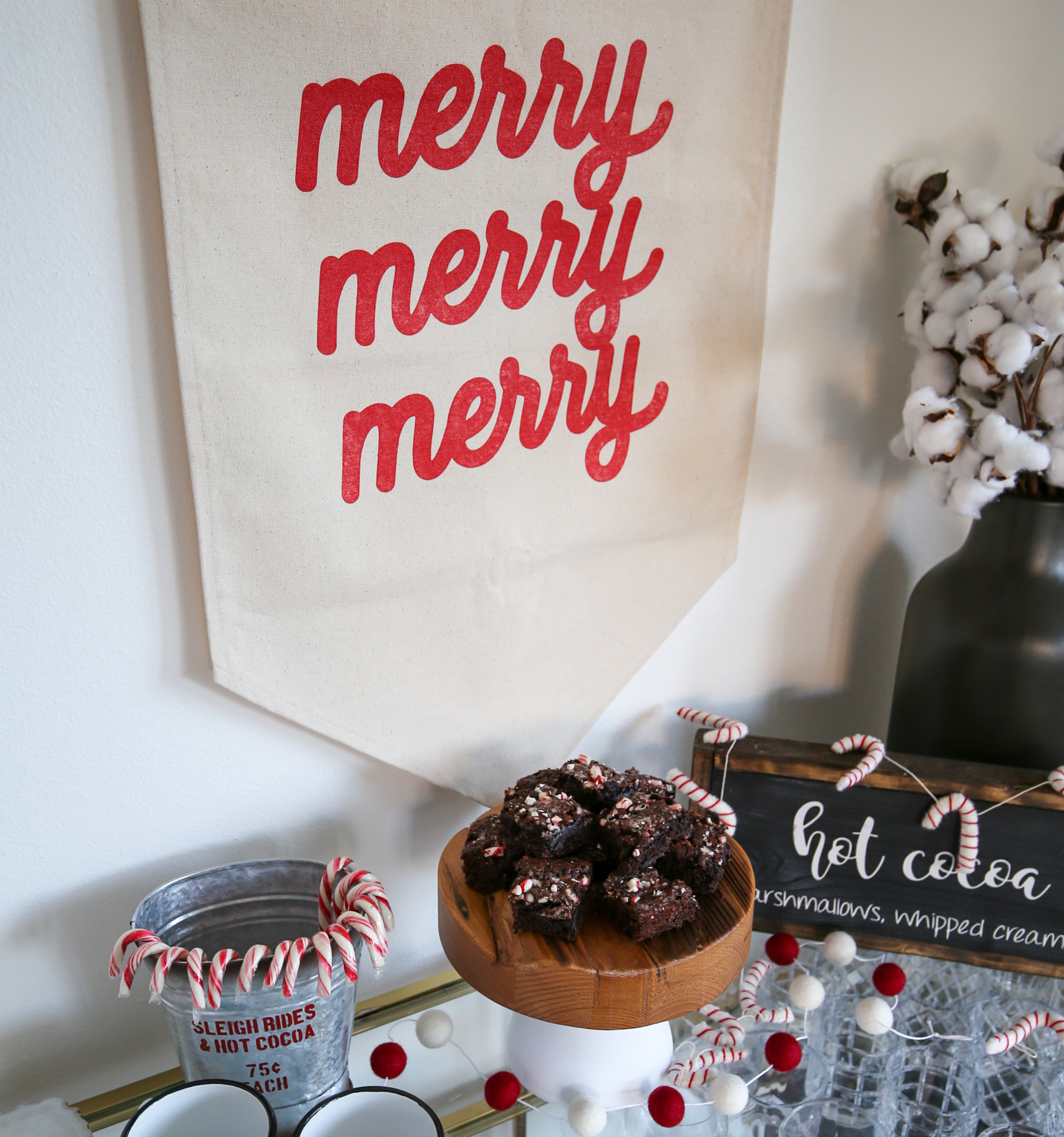 grain free peppermint brownies
