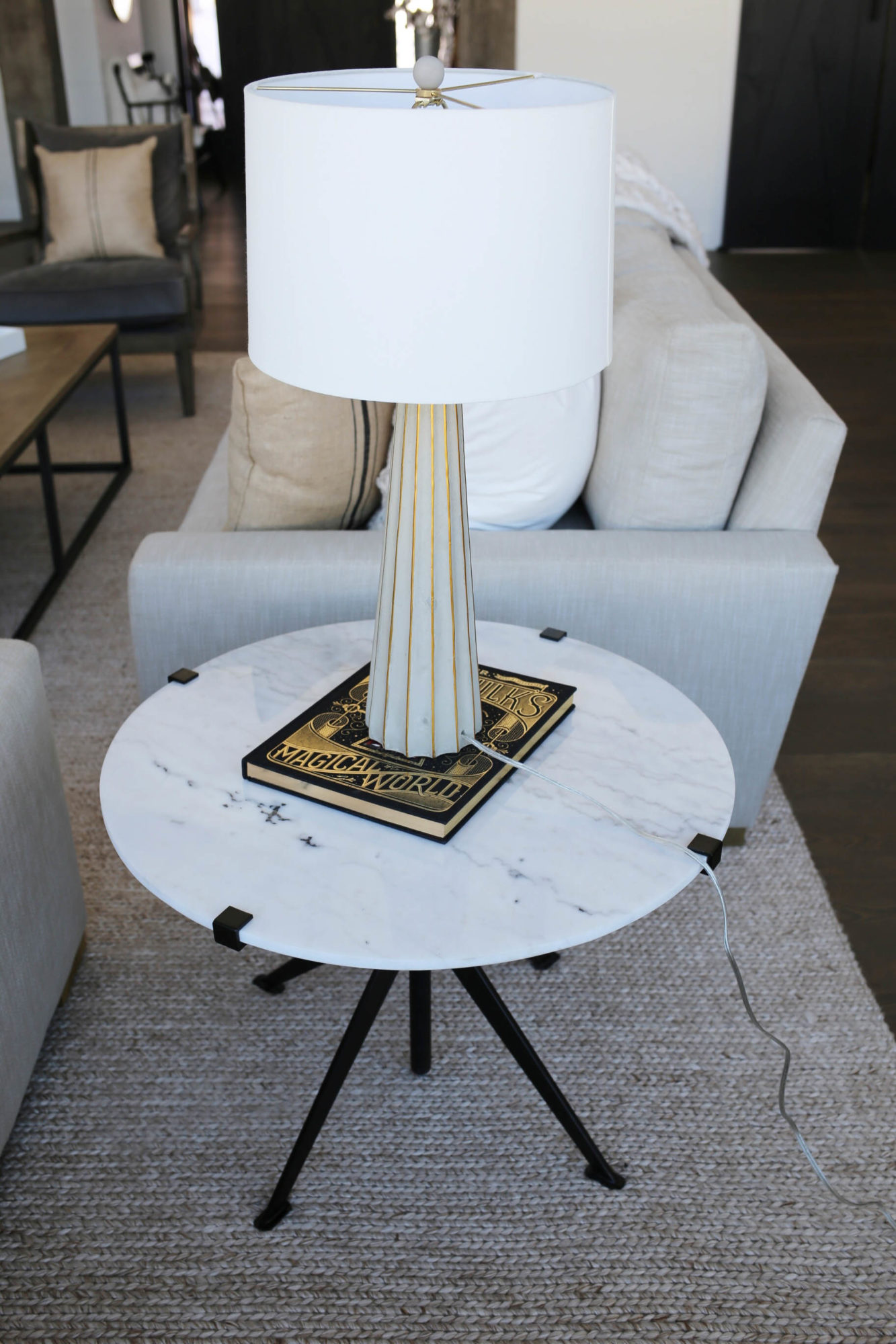 modern farmhouse living room