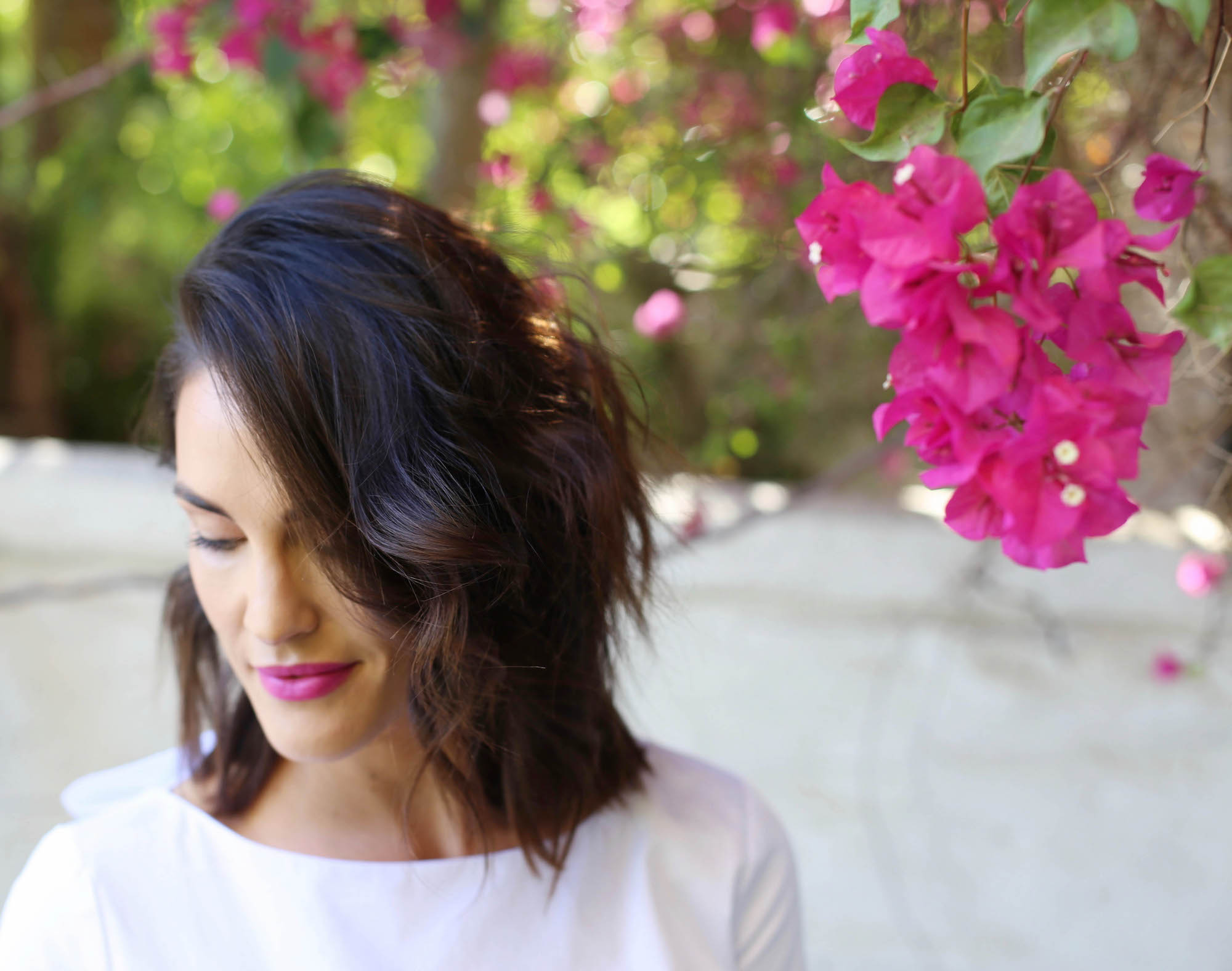 ruffle dress styled by kasey