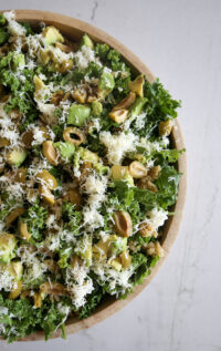 kale and quinoa salad