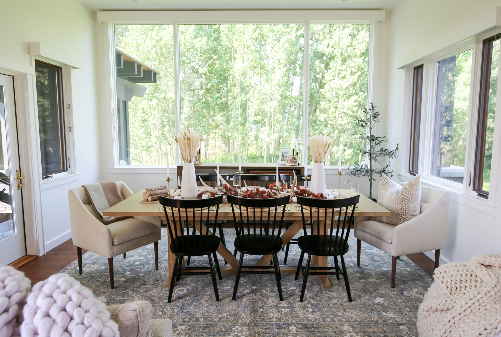 fall tablescape