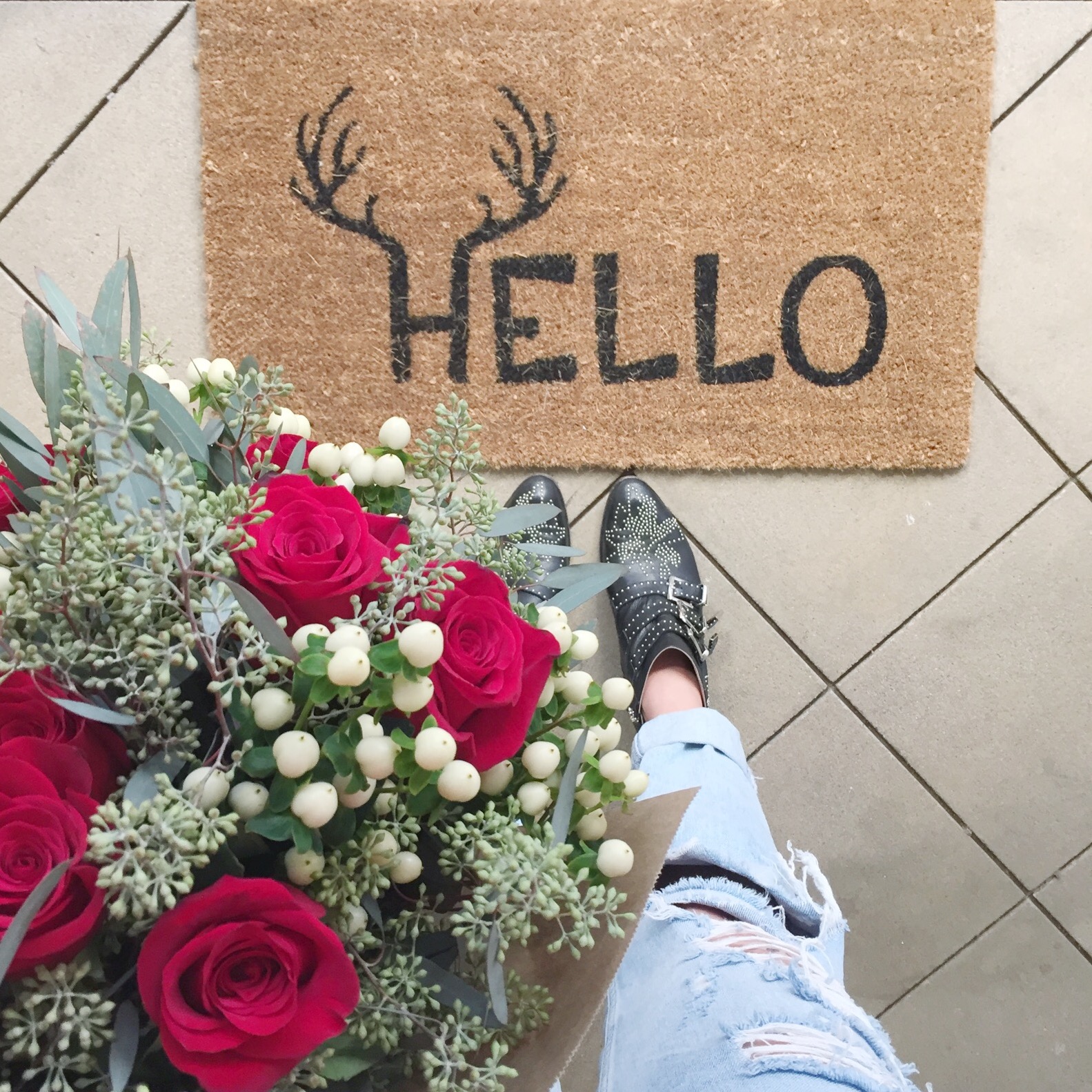 door mats styled by kasey