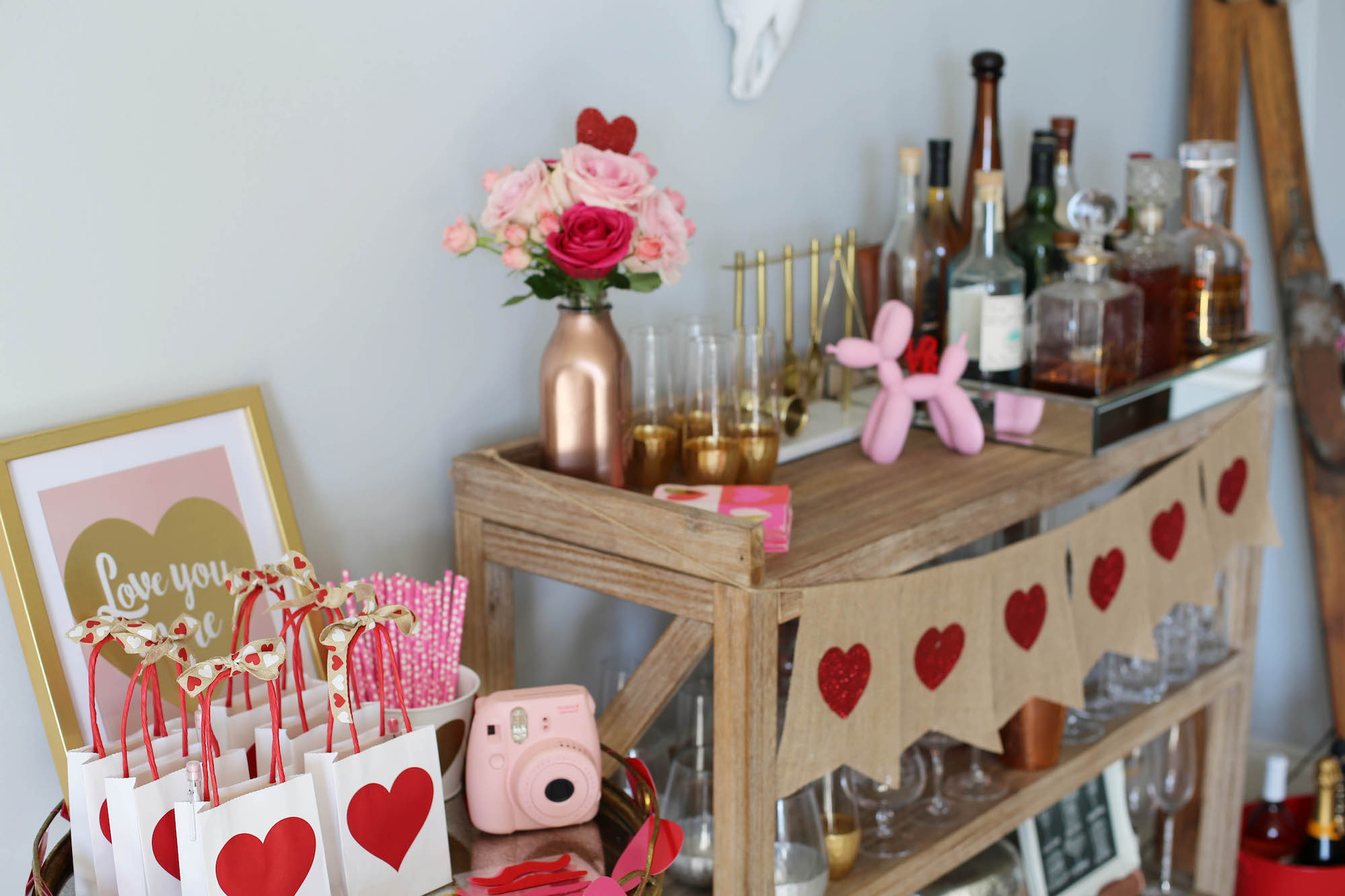 galentines party styled by kasey