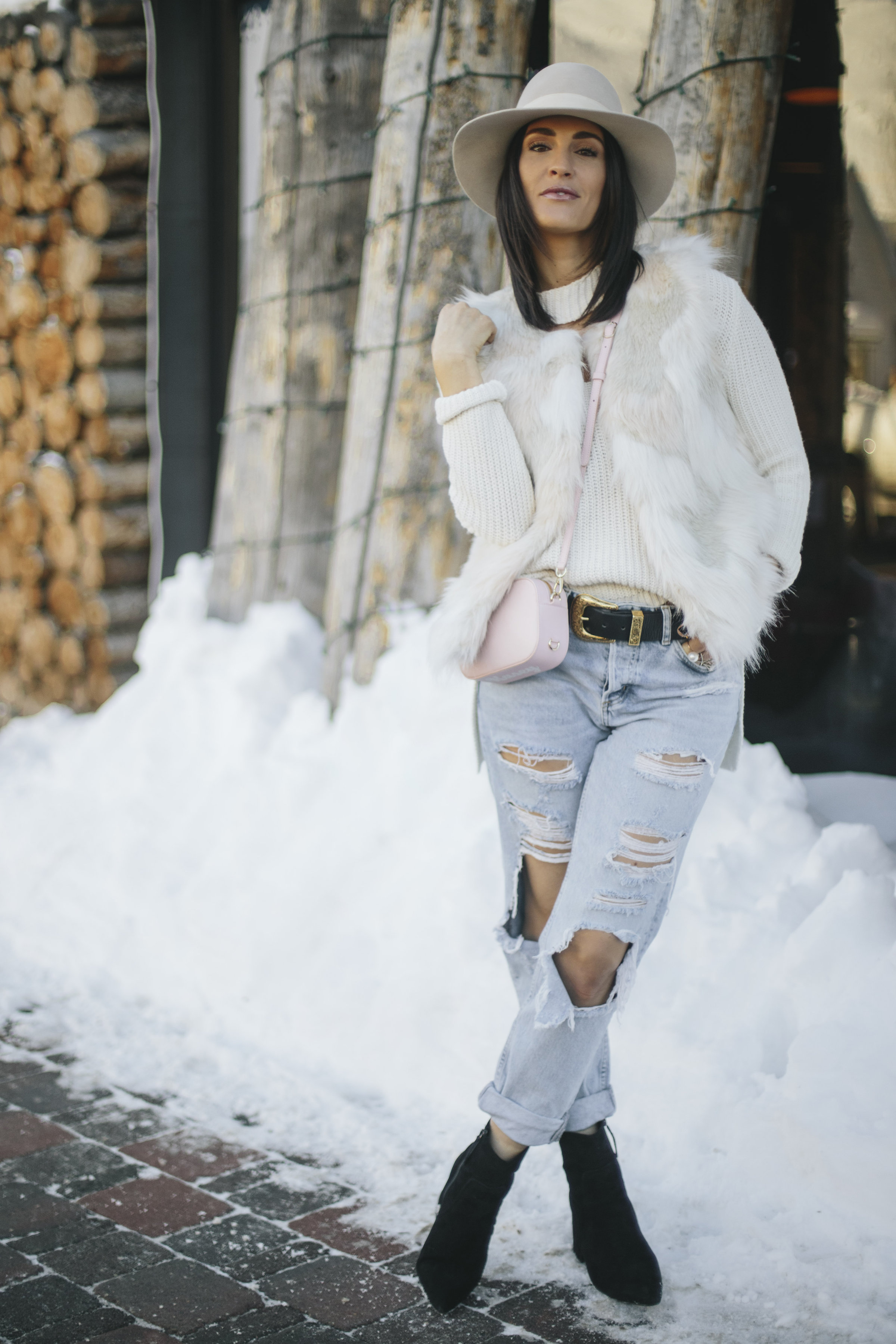 winter white styled by kasey