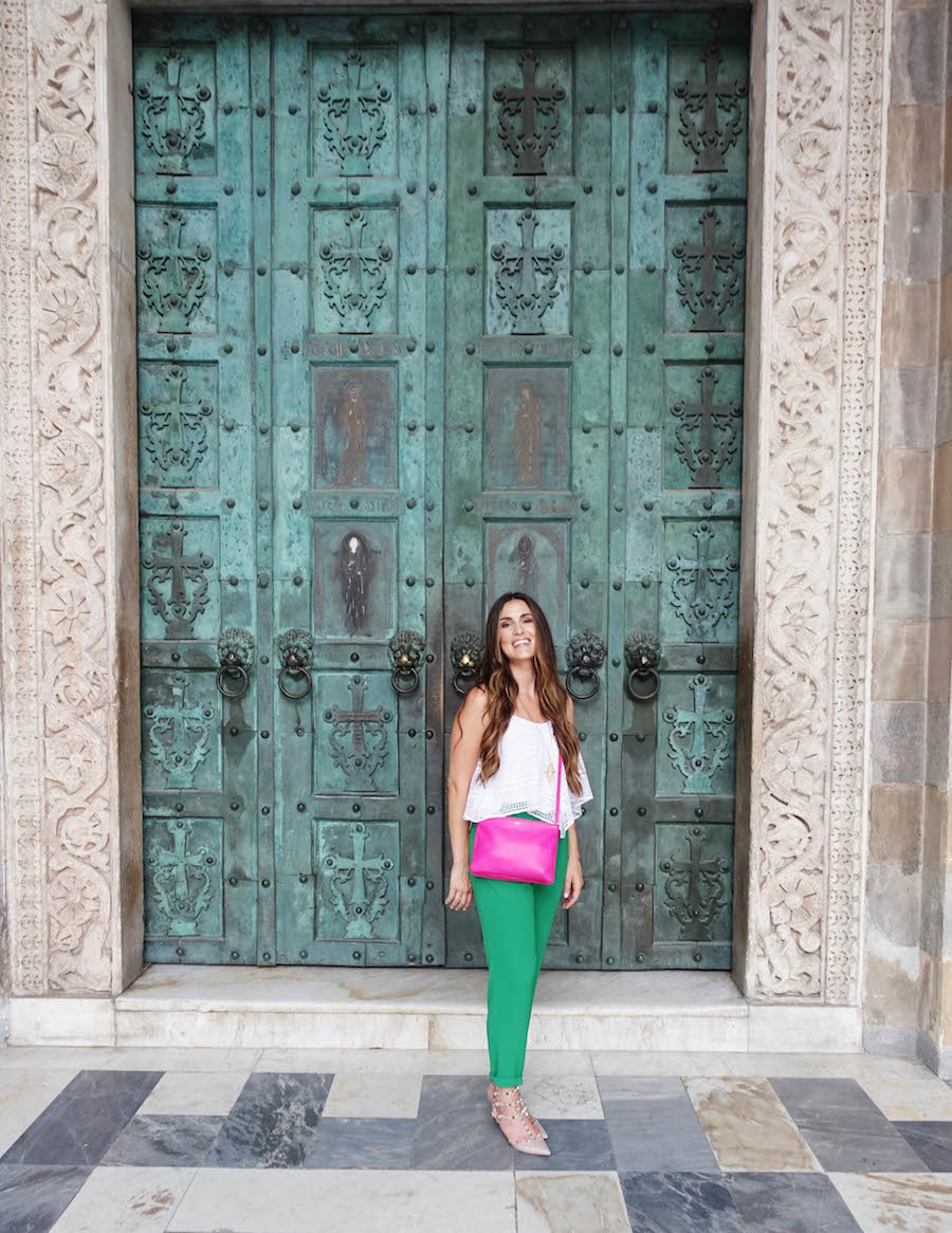 Amalfi crochet green_styled by kasey