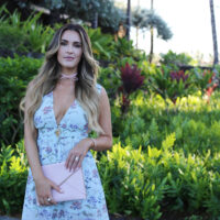 hawaii maxi dress styled by kasey