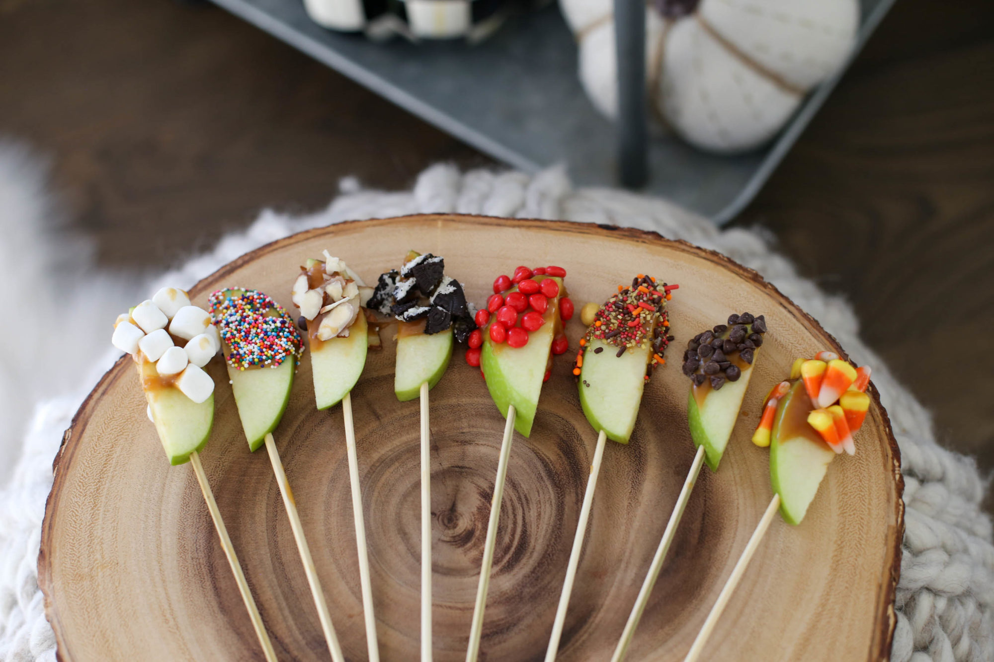 caramel apple bar
