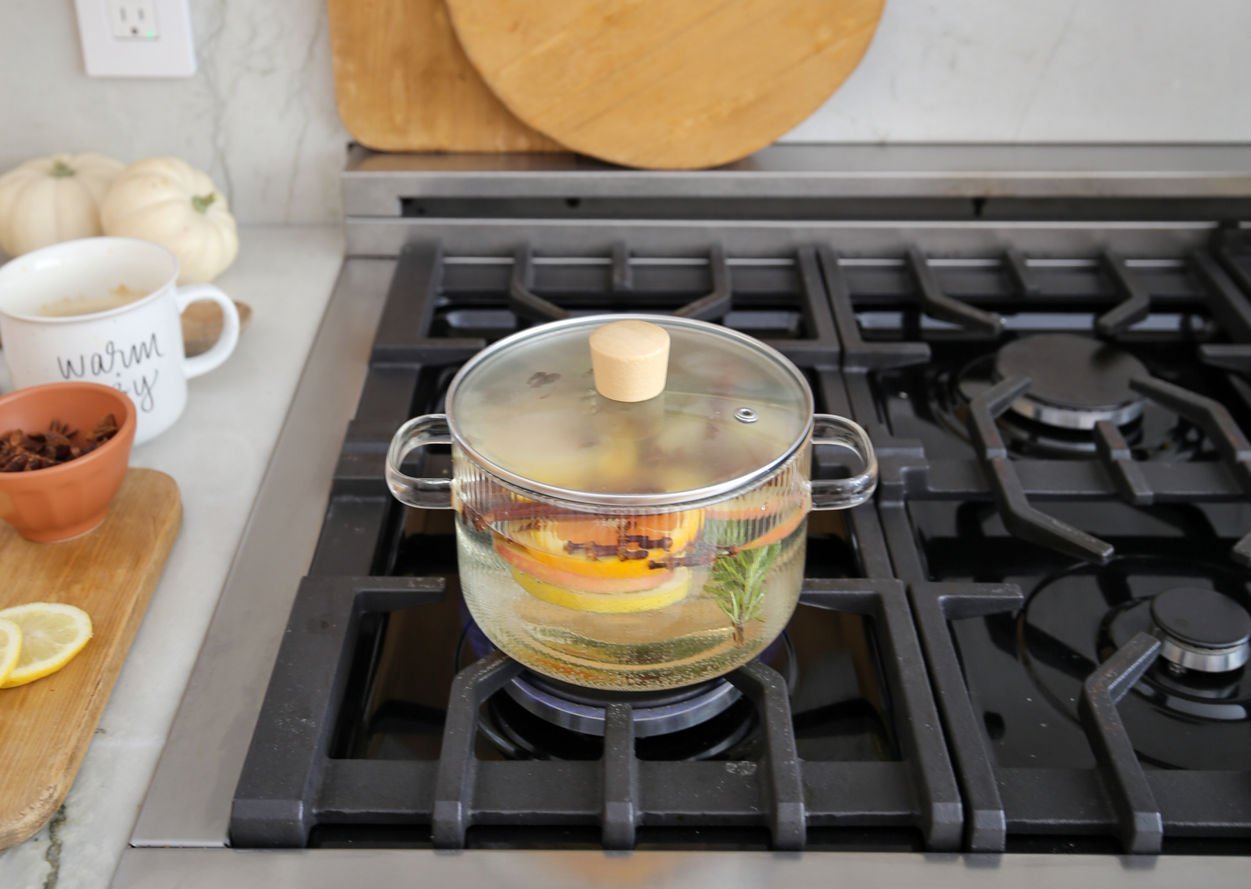 fall simmer pot