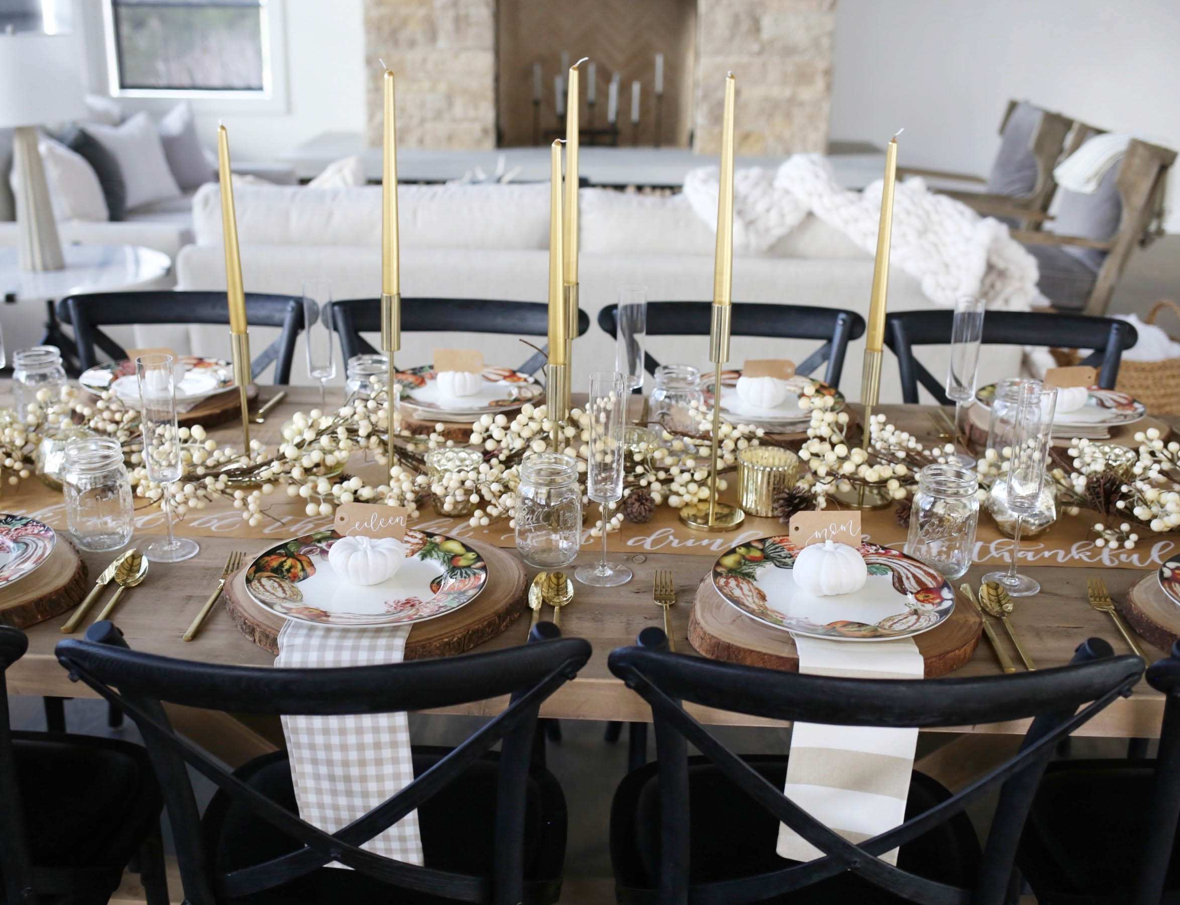 thanksgiving tablescape
