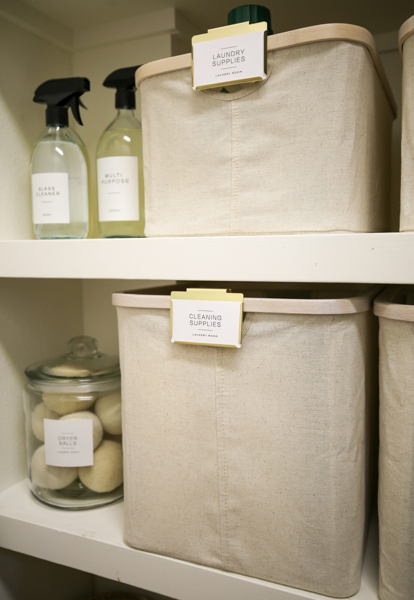 laundry room organization