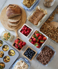 weekly food prep details