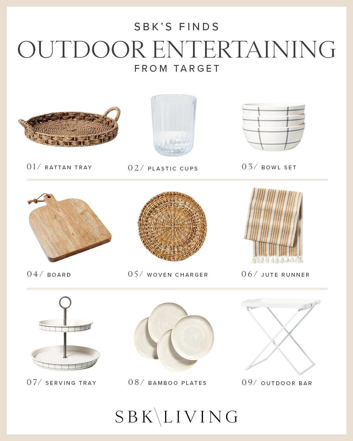 Outdoor Entertaining Finds From Target