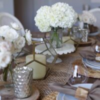 dinning room table decor