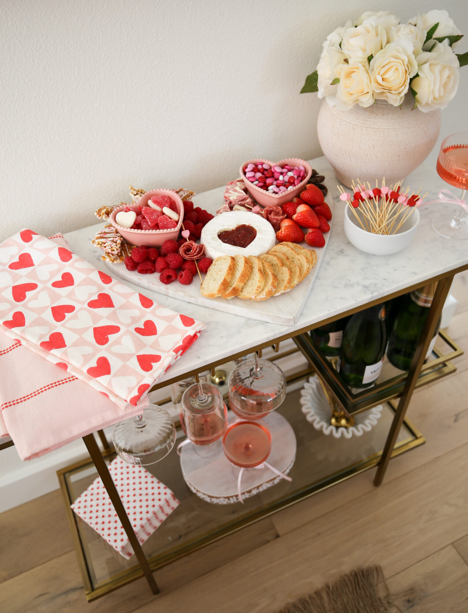 Valentine's Day Charcuterie Board
