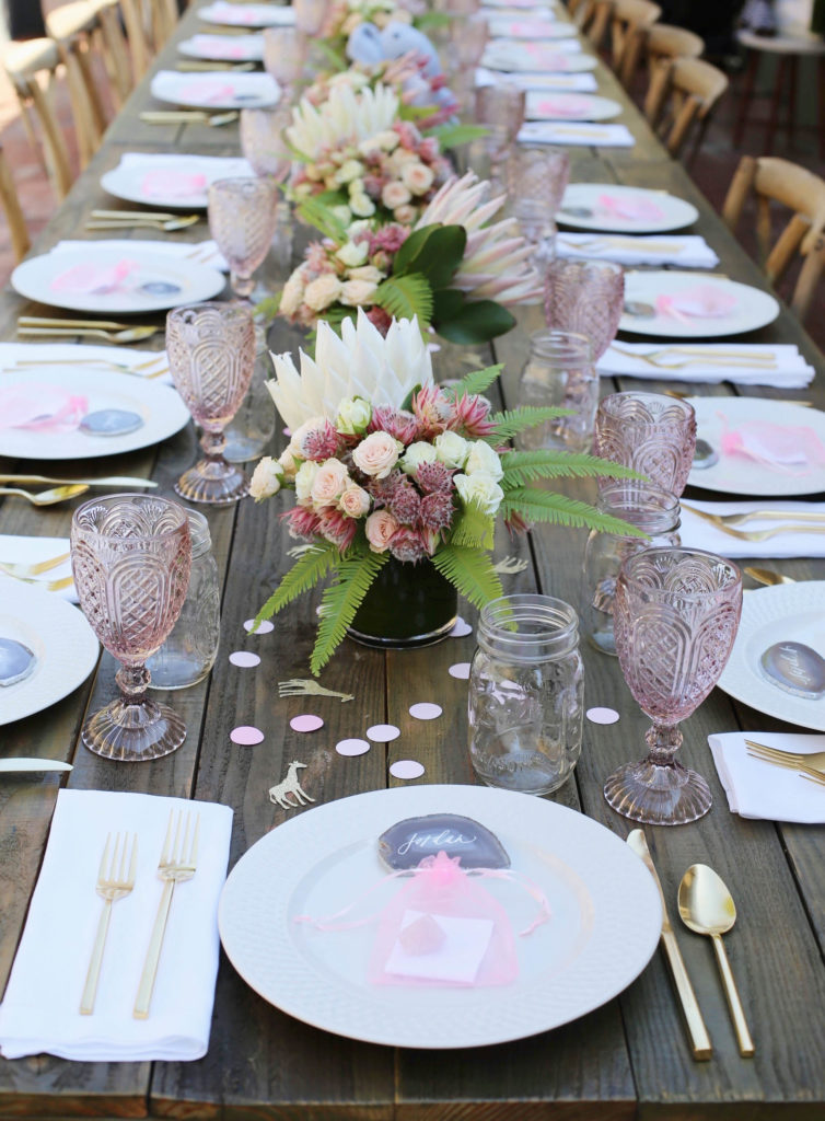 safari chic baby shower