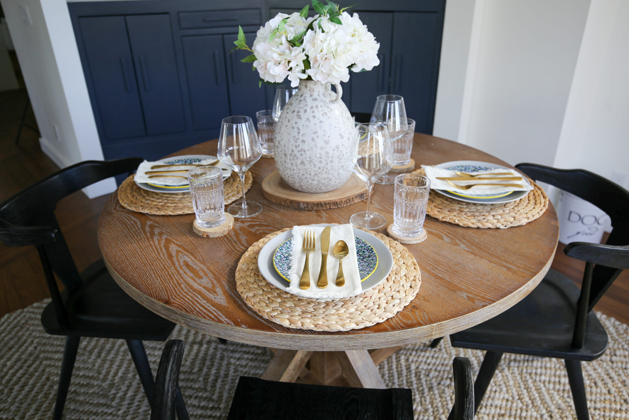 spring tablescape