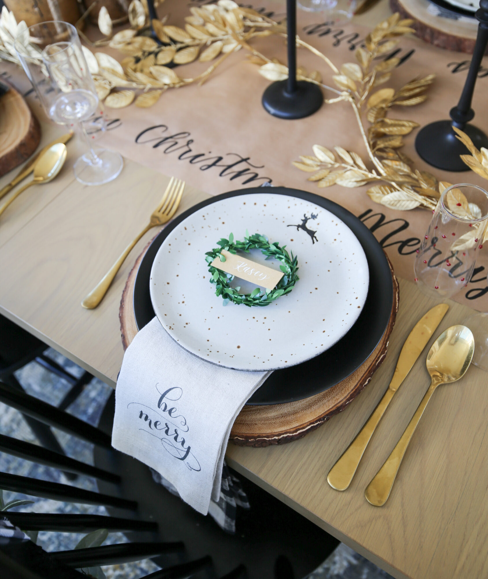 christmas table