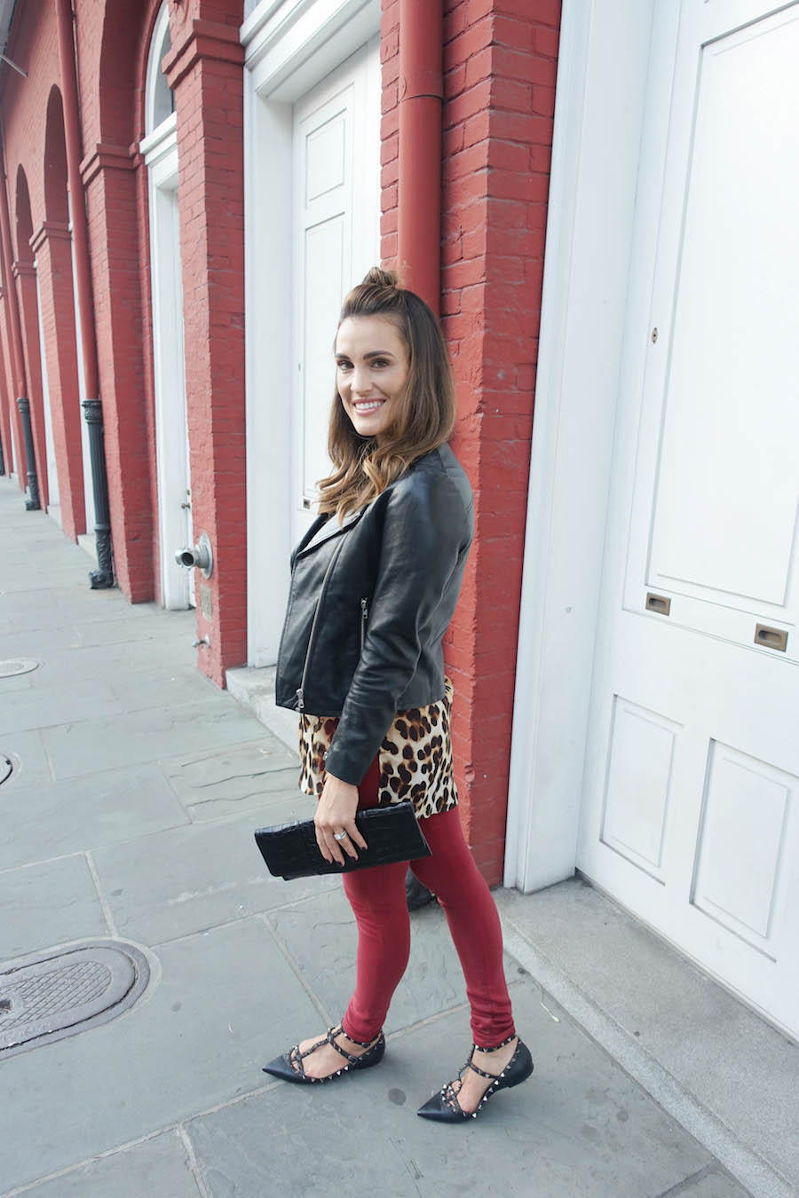 colored denim_leopard print