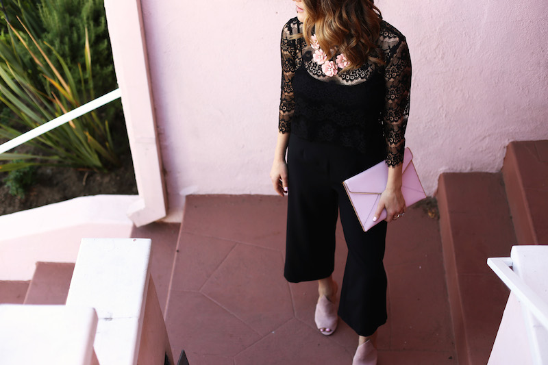 crop lace blush 
