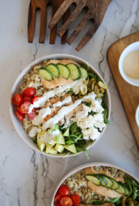 mediterranean chicken bowls
