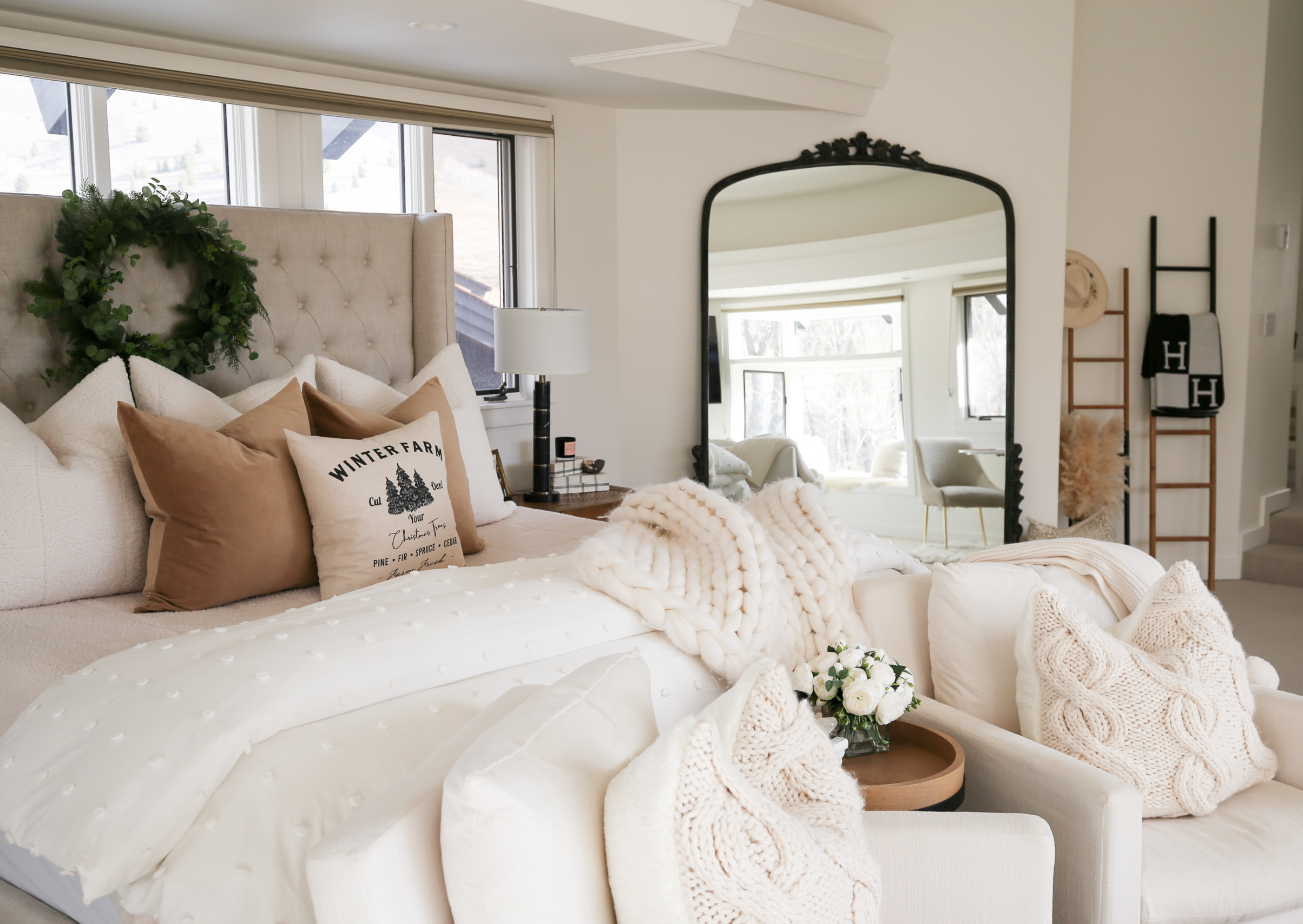 Neutral Winter Bedroom