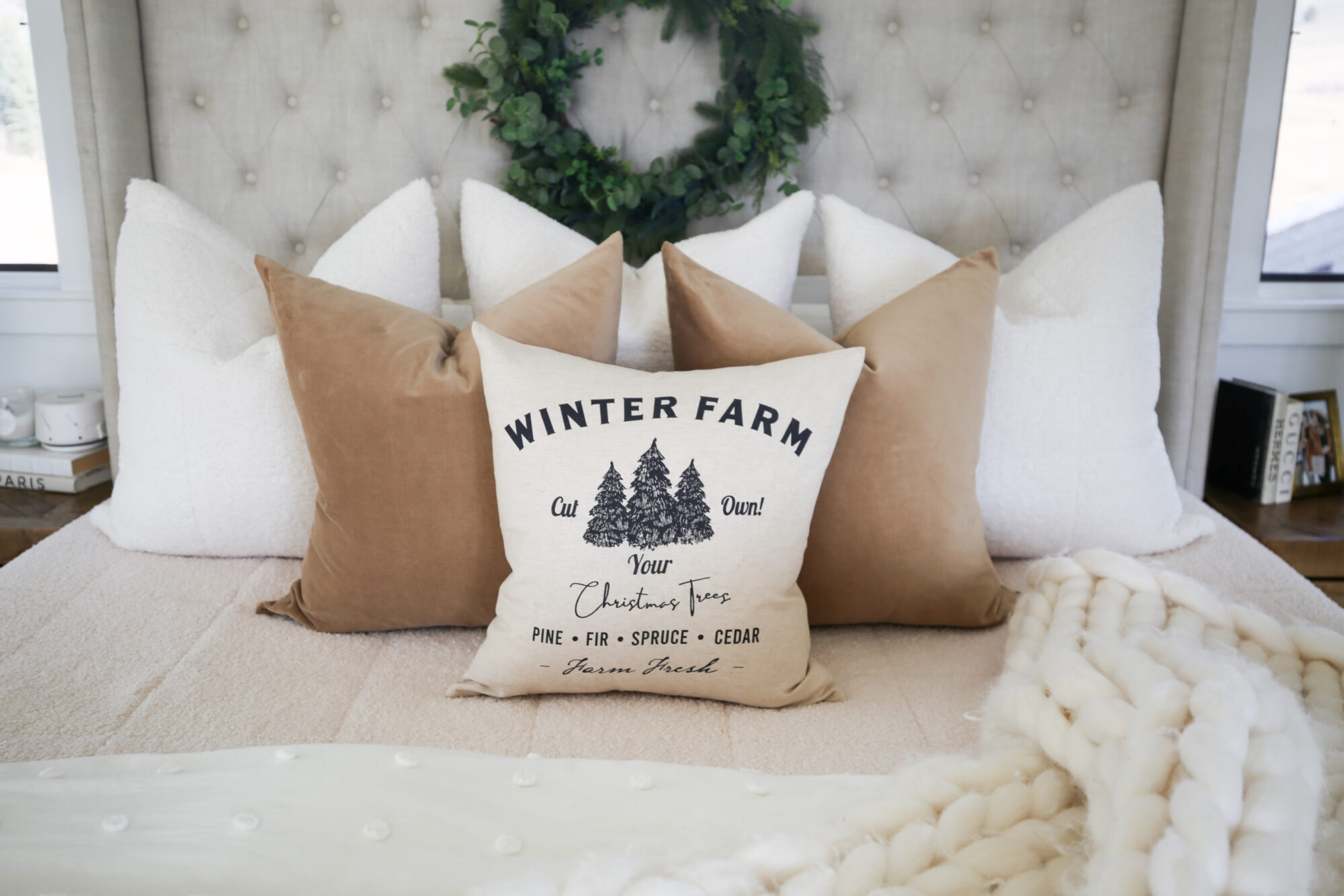 winter bedroom