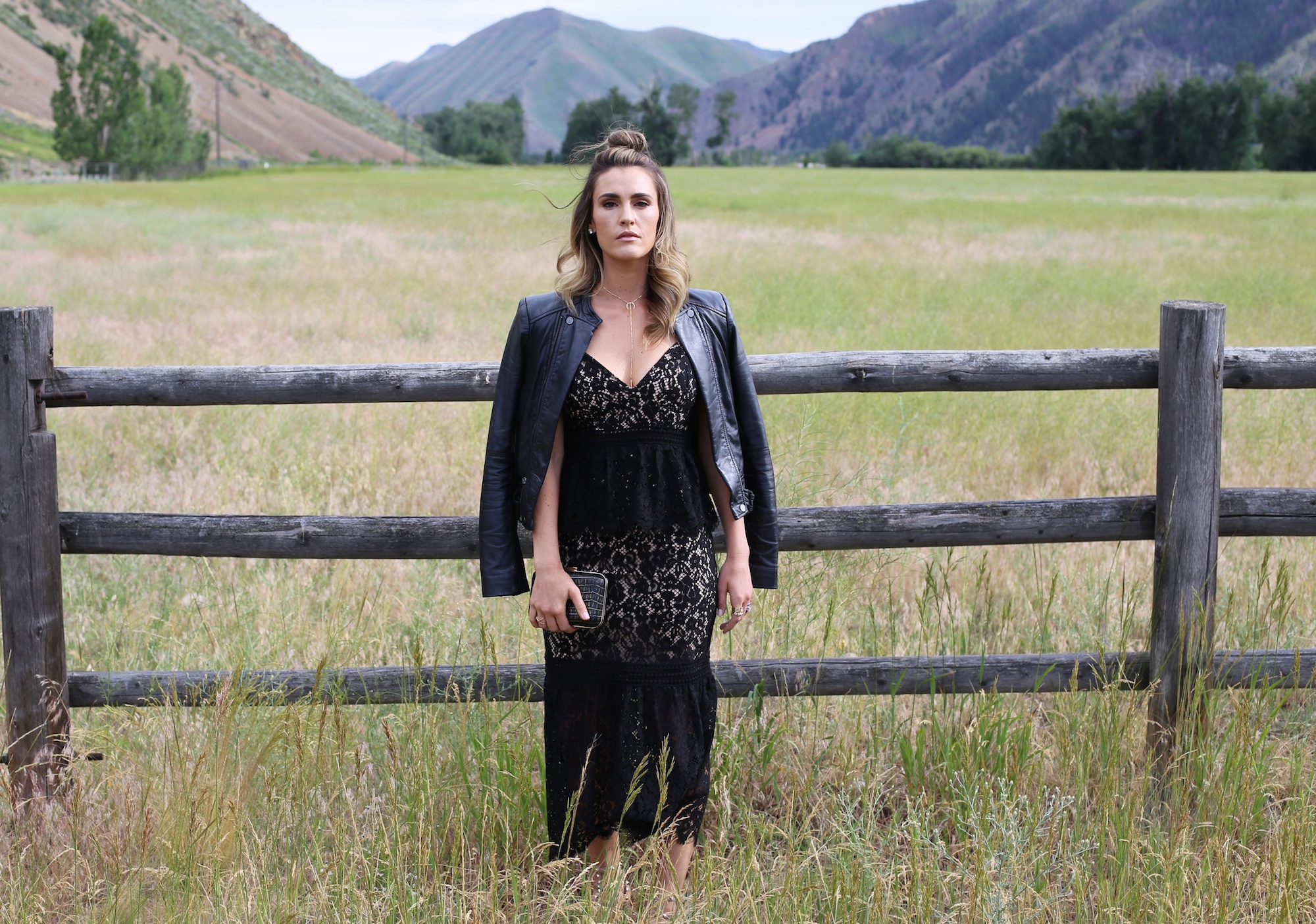country girl lace dress styled by kasey