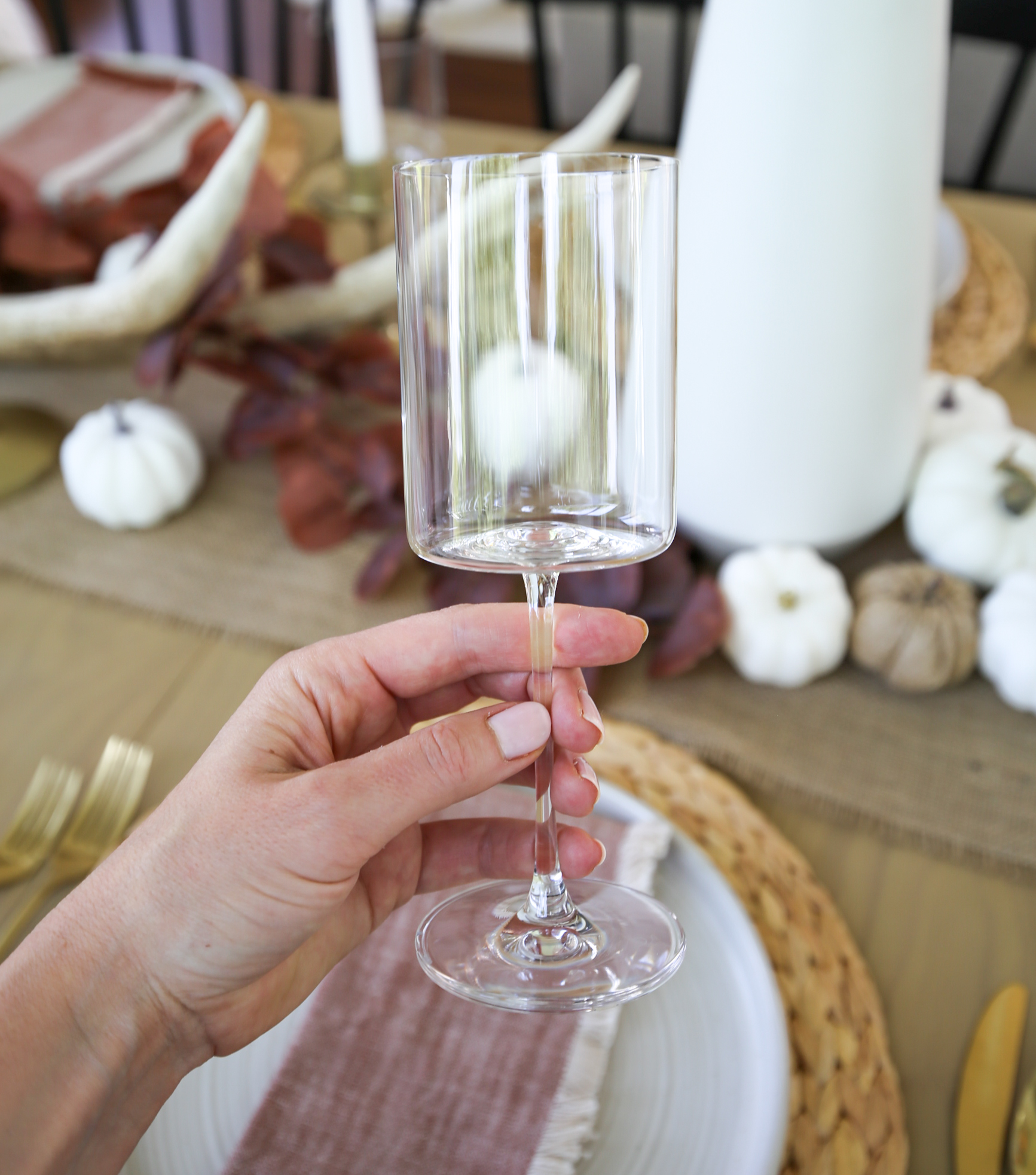 fall tablescape